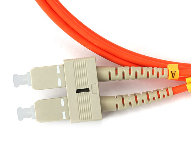 Kabel światłowodowy 2,0 mm 3,0 mm OM2 SC LC Duplex wielomodowy 50/125 LSZH PVC