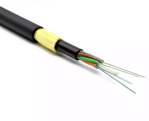kabel światłowodowy o dużej odległości Pojedyncza osłona 4-żyłowa ADSS Span 100M Overhead