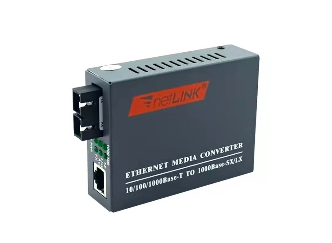 HTB-GS-03 Transceiver światłowodowy 10/100/1000M 20KM 1310nm jednomodowe podwójne włókna światłowodowe