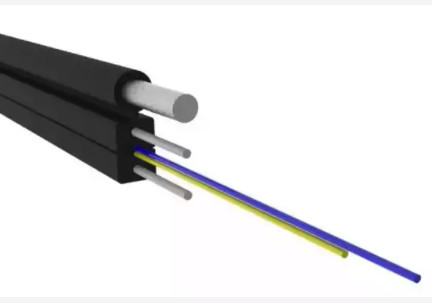 Zewnętrzny kabel światłowodowy 1/2/4 rdzeń G657A 2-kilometrowy kabel wielomodowy FTTH GJYXCH
