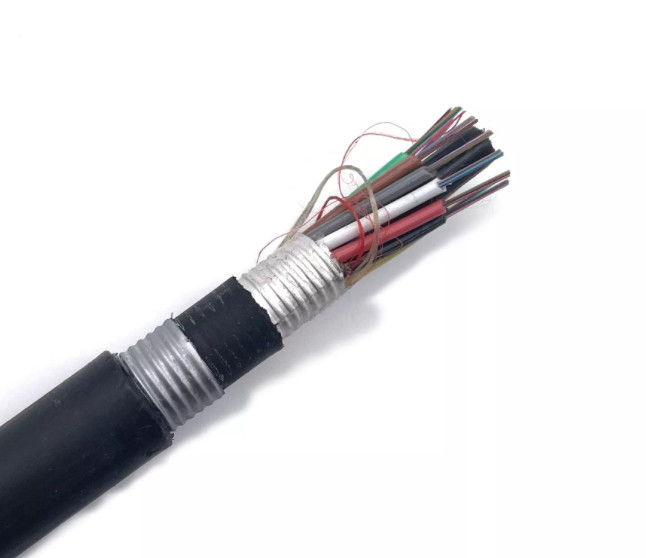 Bezpośredni kabel światłowodowy GYTA opancerzony jednomodowy 144 rdzeń z podwójną osłoną