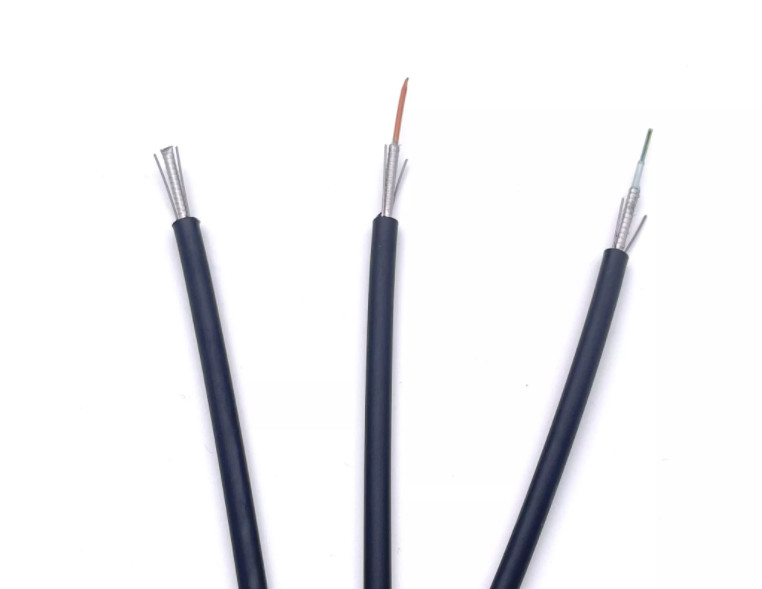 12 światłowodowy kabel światłowodowy GYXTW G652D / SM 1500N do komunikacji telekomunikacyjnej