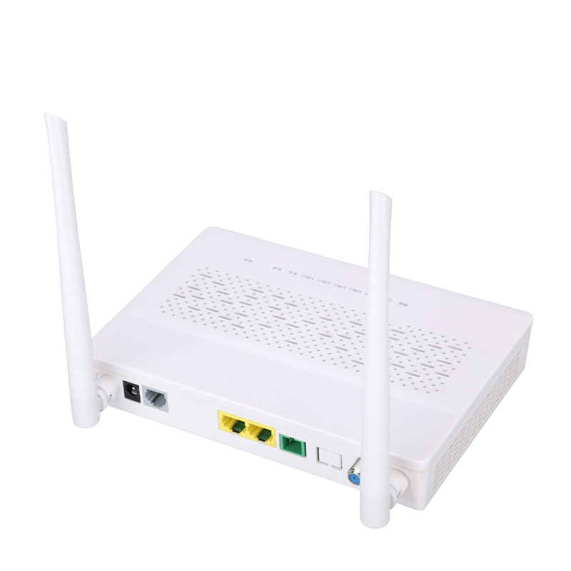 2,4 GHz Wielofunkcyjny XPON ONU 1FE 1GE WIFI POTS CATV Biały kolor FTTH ONU ONT