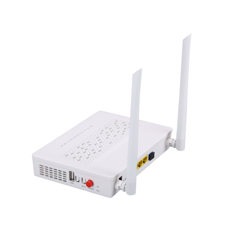 3FE 1GE WIFI POTS GPON EPON ONU Tryb 2T2R Zysk 5DBI Częstotliwość 2,4 G