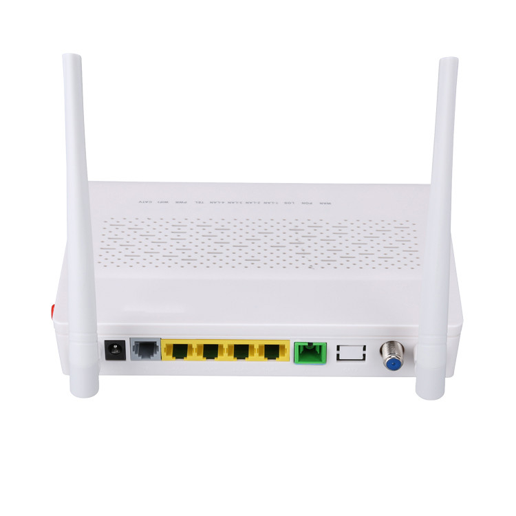 TX 1310nm RX 1490nm FTTH ONU ONT 3FE 1GE WIFI garnki CATV 2T2R tryb 5DBI wzmocnienie częstotliwości 2.4G