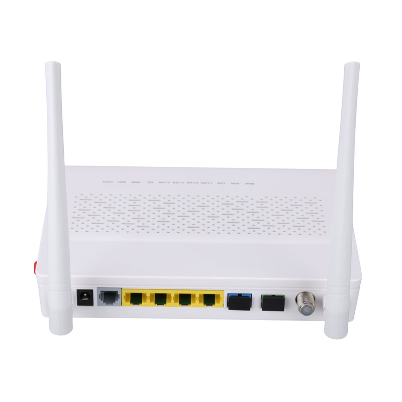 Tryb 2T2R GPON EPON ONU 3FE 1GE WIFI POTS CATV Dual Fibre FTTH ONU Modem
