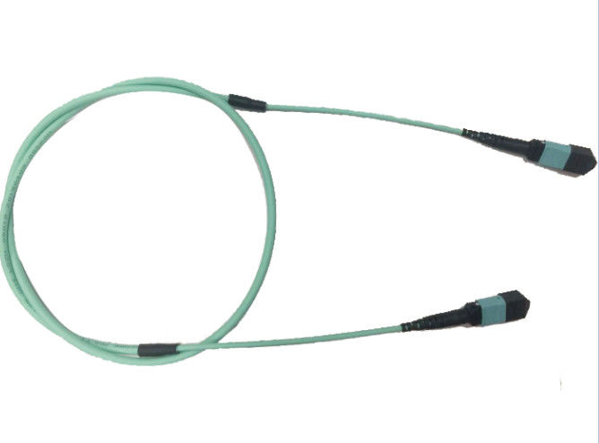 8-żyłowy kabel światłowodowy IEC, kabel światłowodowy MPO do MPO LSZH