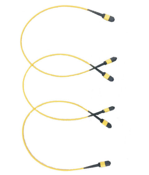 8-żyłowy kabel światłowodowy IEC, kabel światłowodowy MPO do MPO LSZH