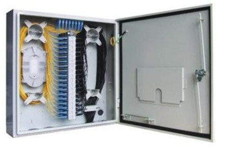 Fiber Distribution Box Wall-Mounted Installation Suitable For FC, SC, ST Adapter