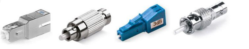 fiber optic  LCA Single Mode 10dB  Attenuator Local Area Networks application Wavelength 1260 to 1620nm Green color