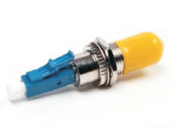 fiber optic  LC to ST Single Mode 3dB  Attenuator  Networks application Wavelength 1260 to 1620nm Blue color