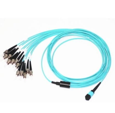 Kabel magistralny MPO o wysokiej gęstości, kabel światłowodowy MPO do ST OM3