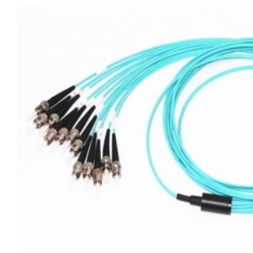 Kabel magistralny MPO o wysokiej gęstości, kabel światłowodowy MPO do ST typu OM3