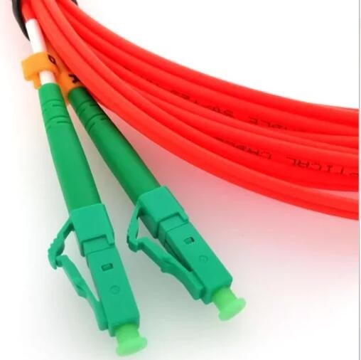 2-metrowy podwójny kabel krosowy światłowodowy, kabel krosowy APC Lc do Lc