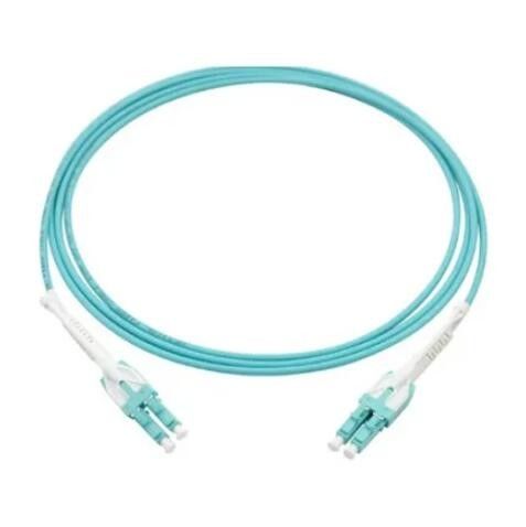 Podwójny kabel krosowy Lc Lc 125 µm, wielomodowe zworki światłowodowe AQUA