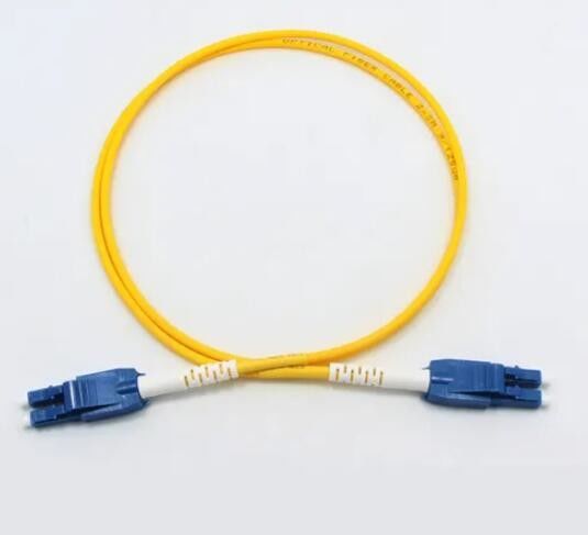 Podwójny kabel krosowy Lc Lc 125 µm, wielomodowe zworki światłowodowe AQUA