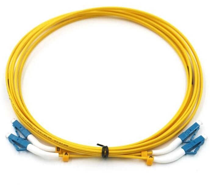 Patchcord światłowodowy 9 / 125um, kabel światłowodowy 1M Lc Lc jednomodowy