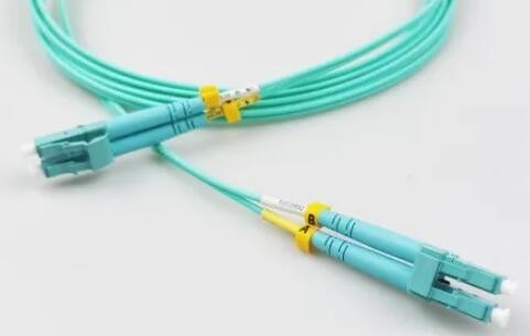 Kabel krosowy światłowodowy wielomodowy 2,0 mm, kabel krosowy LC LC Om3 Aqua