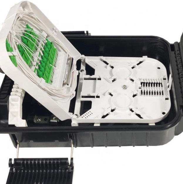 16-rdzeniowa skrzynka rozdzielcza światłowodu PC Materiał ABS do FTTH FTTB FTTX