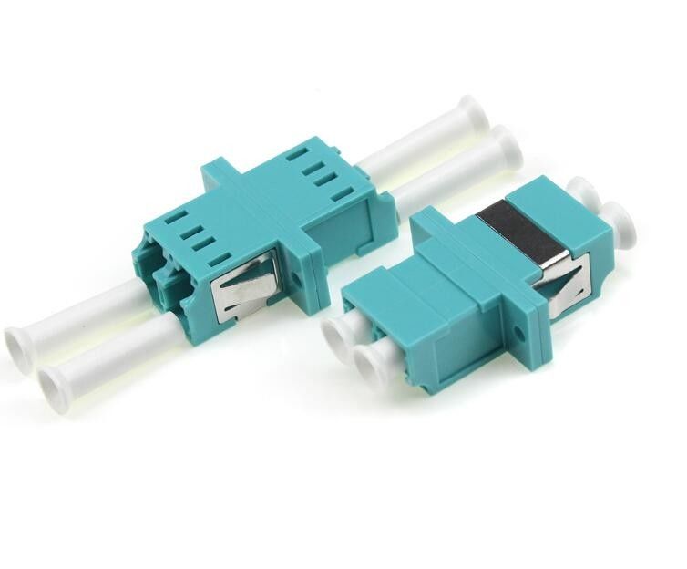 Adapter światłowodowy Lc-Lc OM3 Typ symetrii Plastikowy adapter UPC APC LC Duplex