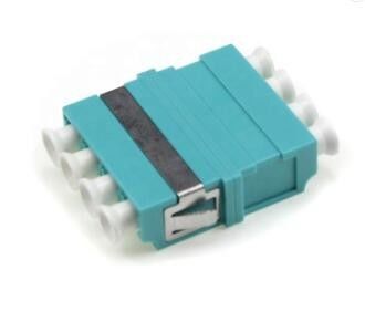 Adaptery światłowodowe o niskiej podczerwieni, 4-rdzeniowy adapter OM3 LC Quad
