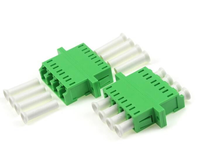 4-rdzeniowe adaptery światłowodowe, adapter złącza LC z kołnierzem