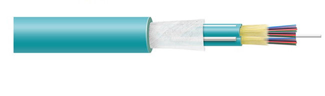 288 rdzeniowy wielożyłowy kabel światłowodowy, pleciony kabel światłowodowy Om3 z PVC