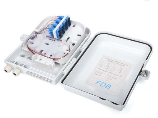 Skrzynka rozdzielcza światłowodu SGS ABS SC 16 rdzeni Ftth Splitter LGX