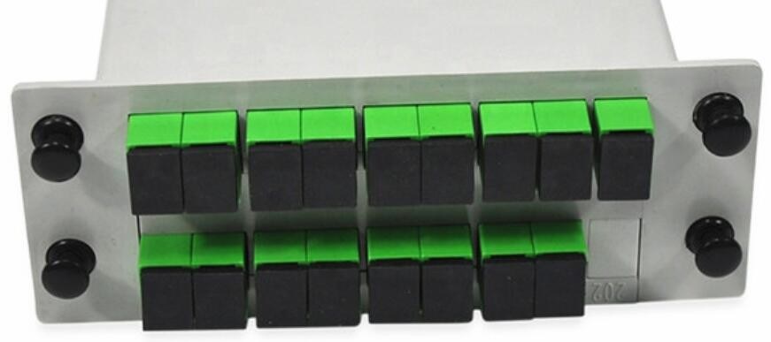 Rozdzielacz światłowodowy 1650nm 1 × 16 PLC Złącze SC APC Długość 0,3 mm