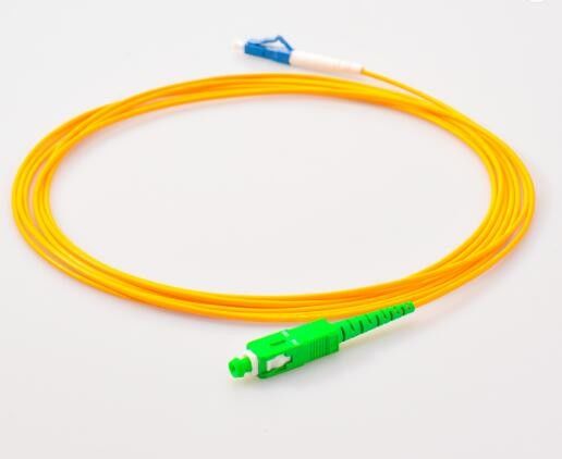 Sc Lc 3m kabel krosowy jednomodowy Simplex LC UPC do SC APC 3,0 mm