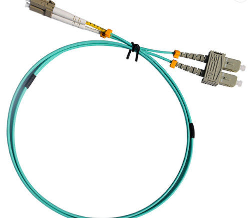 Duplex SC UPC do LC UPC OM3 Wielomodowy kabel krosowy 2.0MM-1M