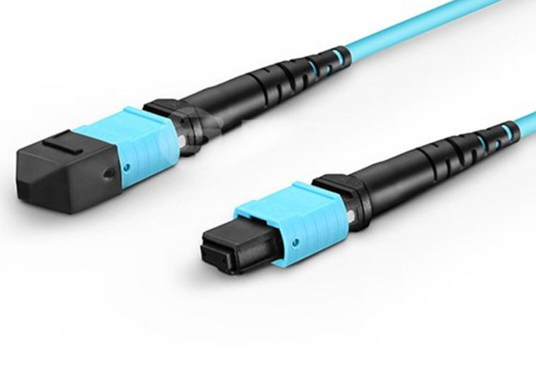 10g kabel światłowodowy Materiał LSZH MPO 8-rdzeniowe żeńskie wielomodowe włókno tułowia OM3